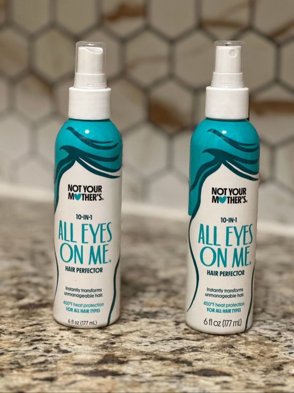 Not Your Mothers All Eyes on Me 10 in 1 Heat Protectant New